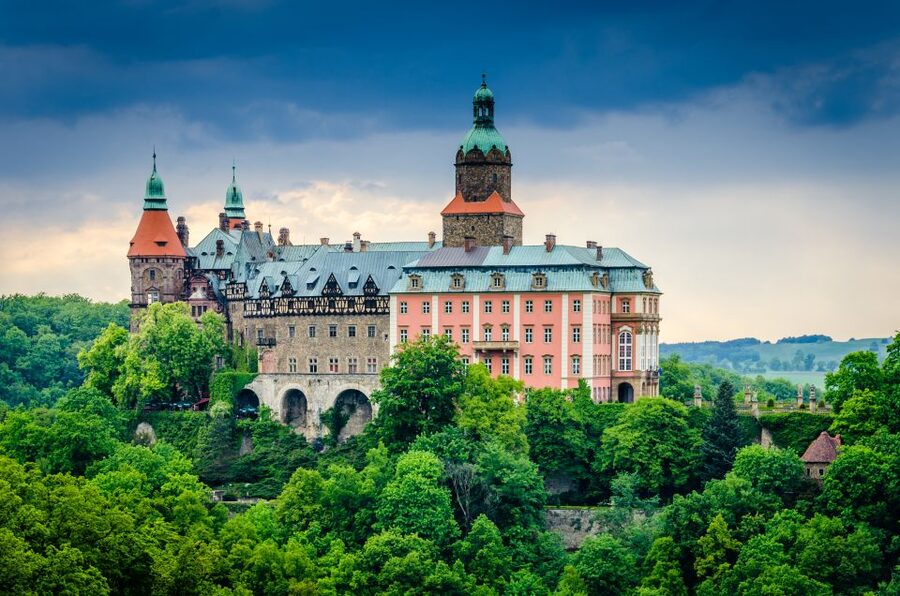 From Wroclaw: Ksiaz Castle and Church of Peace in Swidnica - Entering Książ Castle after a 75-minute drive