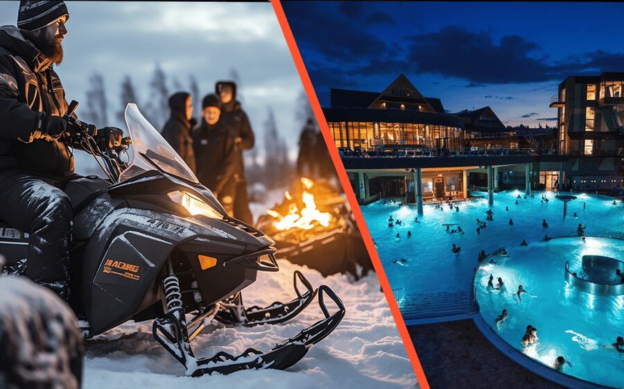 From Zakopane: Snowmobile Ride with Thermal Pools & Pickup - Snowmobiles, quads, and views around Witów