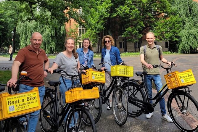 Full Bike Tour - the Old Town, Jewish Qtr & the Ghetto NEW BIKES - Planty Park, the Barbican, and St. Florian’s Gate