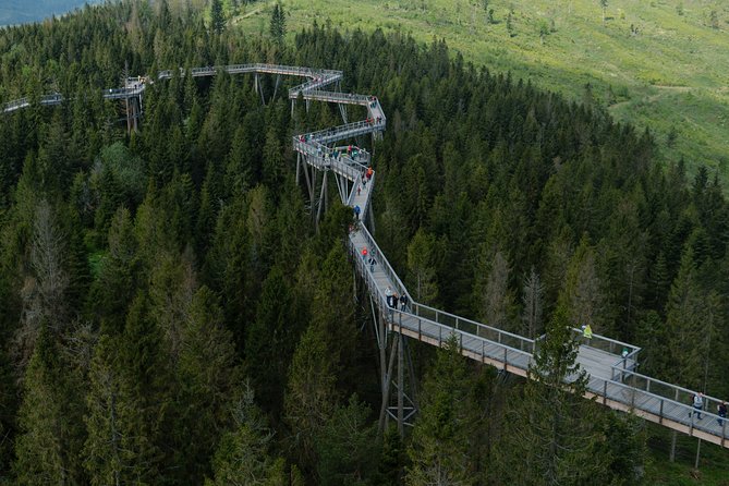Full-Day Tour of Zakopane and Sky Walk Heart of Poronin - The Gubałówka funicular and its mountain views