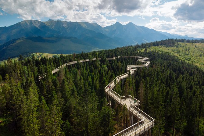 Full-Day Zakopane and Slovakia Treetop Walk From Krakow - Four hours on Krupowki Street