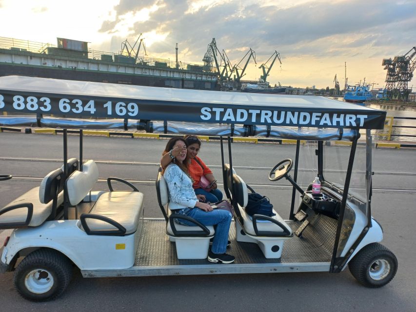 Gdansk: City Sightseeing Tour by Golf Cart/Buggy Guided Tour - The Motława Waterfront and Medieval Harbor Crane