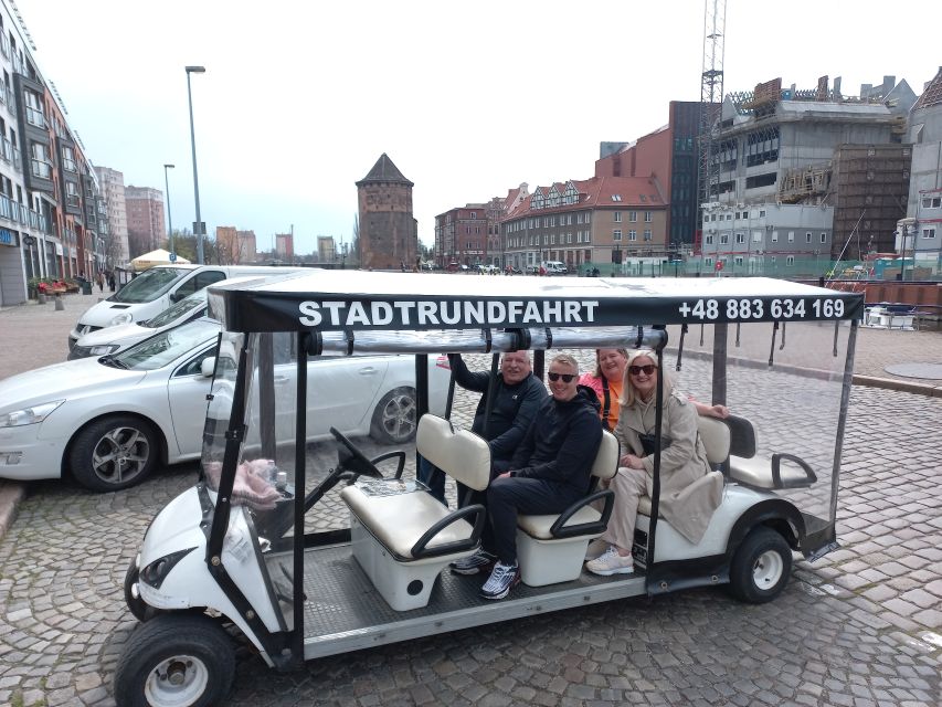 Gdansk: City Sightseeing Tour by Golf Cart/Buggy Guided Tour - Gdansk Shipyard and the Birth of Solidarity