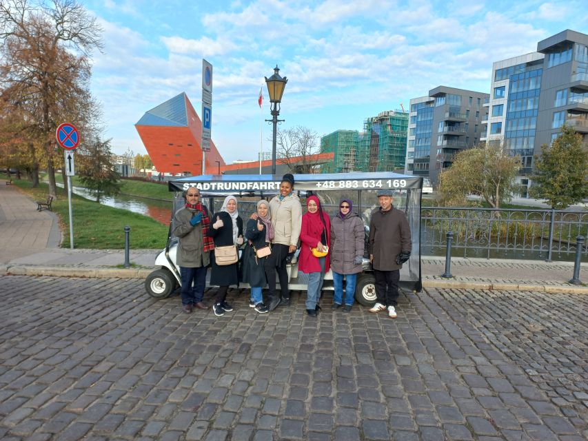 Gdansk: City Sightseeing Tour by Golf Cart/Buggy Guided Tour - Smaller Stops That Add Local Texture