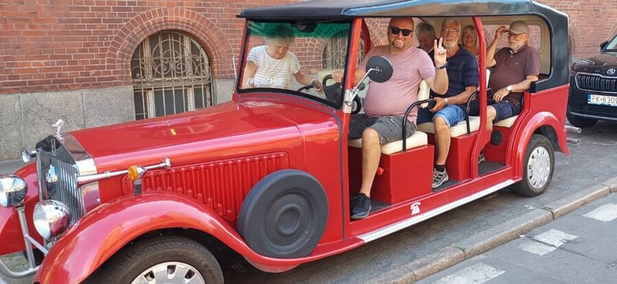 Gdańsk: City Tour by Electric Golf Cart - The Old Town route, gate by gate