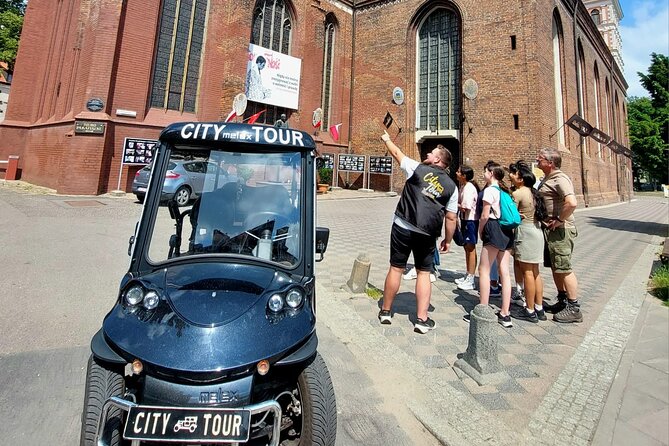 GDANSK City Tour by Golf Cart Live Guide & City Sightseeing 90min - St. Bridget’s Church and its amber art