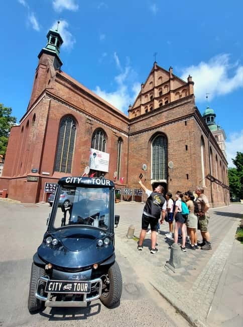 GDANSK City Tour by Golf Cart Live Guide & Sightseeing 90min - Starting in Gdańsk with included pickup