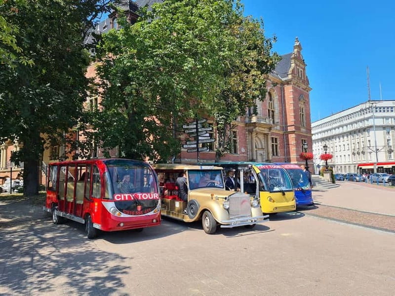 Gdansk: City Tour Sightseeing Golf Cart Main City District - Starting at the church and setting off by golf cart