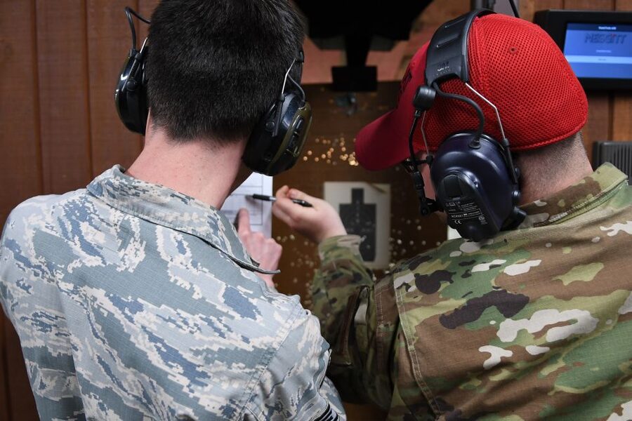 Gdansk: Extreme Shooting Range with Private Transport - Getting oriented at the shooting range