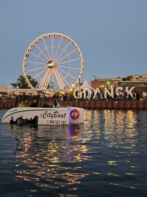 Gdańsk: Motława River Eco Cruise at Sunset with Prosecco - Why the Motława makes a fine evening route