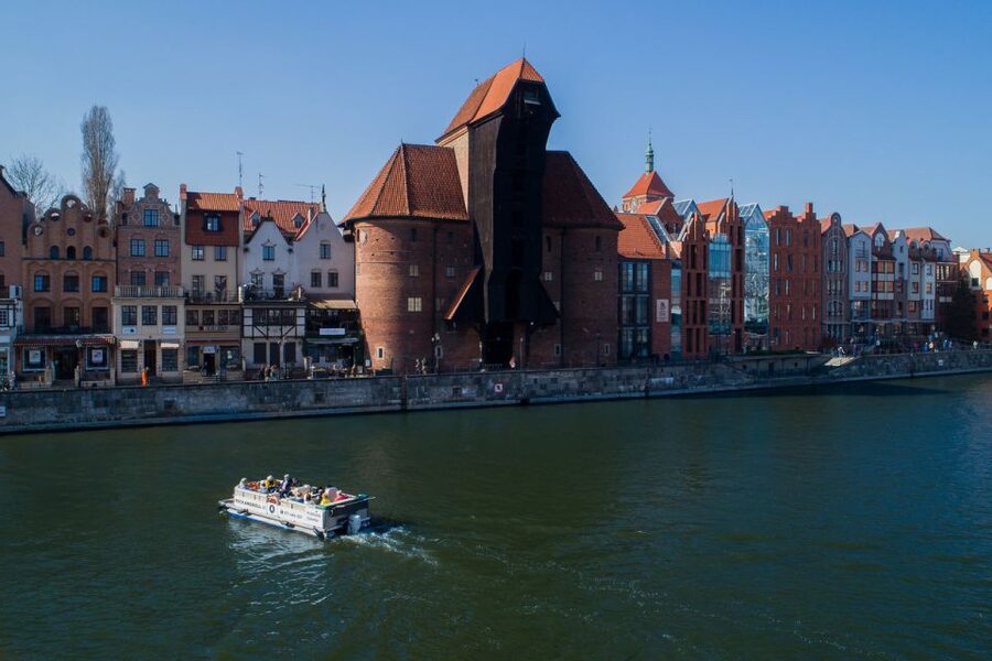 Gdańsk: Motlawa River Sightseeing Catamaran Cruise - Audio commentary, comfort, and the onboard experience