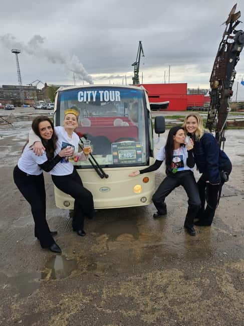Gdansk: PartyBus in BuggyBus & Alcohol Included & Top Fun - A moving party with your own music