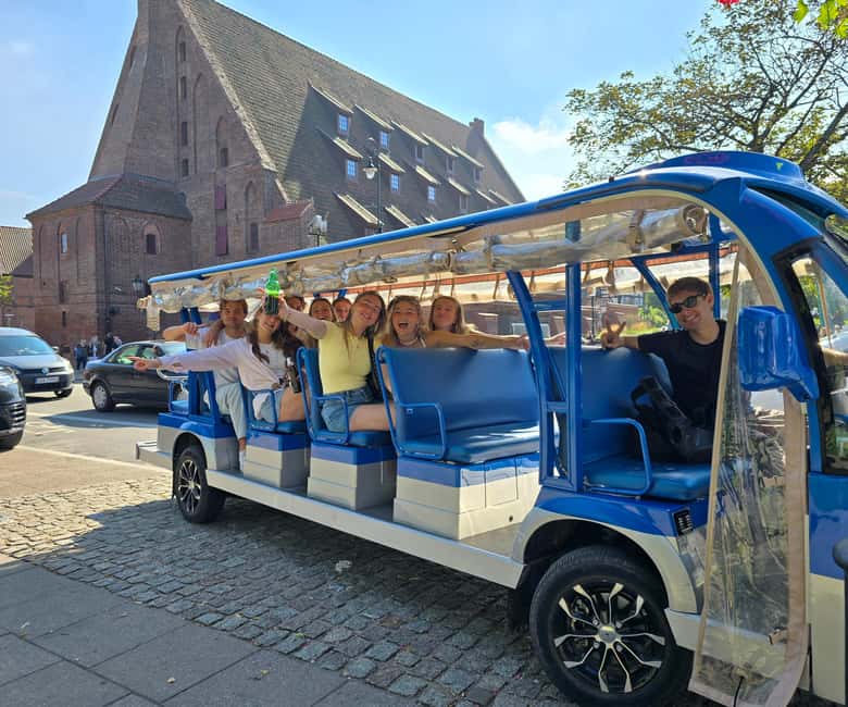 Gdansk:Private Beer City Tour Sightseeing By Golf Cart - Key points before you book