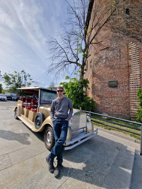 Gdansk:Private Beer City Tour Sightseeing By Golf Cart - Gradowa Hill closes the wider city picture