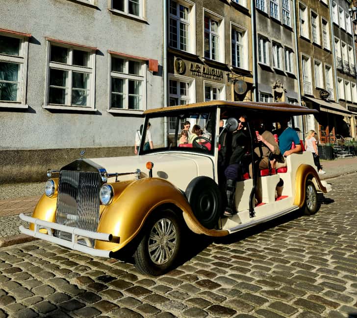 Gdansk:Private Beer City Tour Sightseeing By Golf Cart - Starting among Gdansk’s old gates