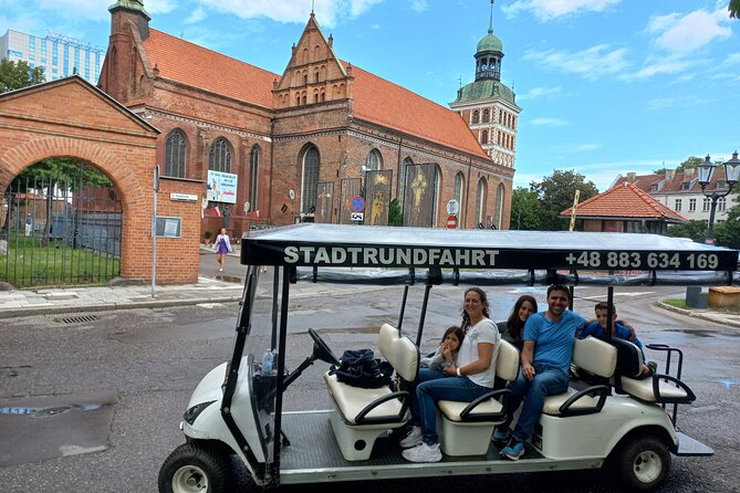 Gdansk: Private City Sightseeing Tour by Buggy/Cart LIVE GUIDED - St. Bridget’s Church, the tour’s main interior visit