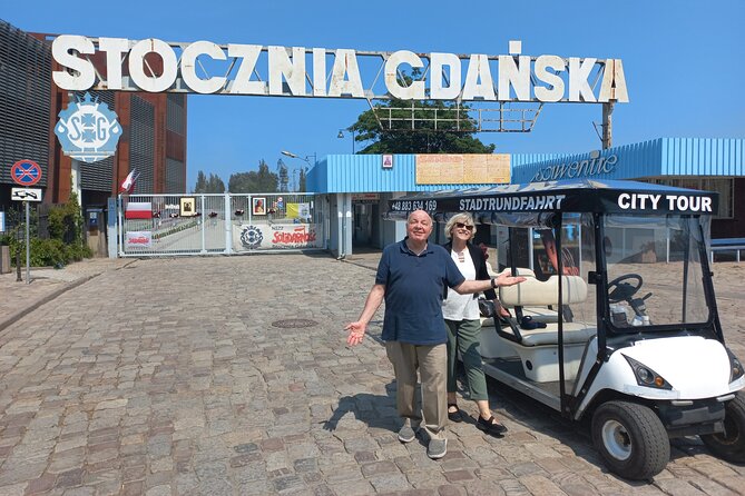 Gdansk: Private City Sightseeing Tour by Buggy/Cart LIVE GUIDED - The riverfront finale and St. Mary’s Church