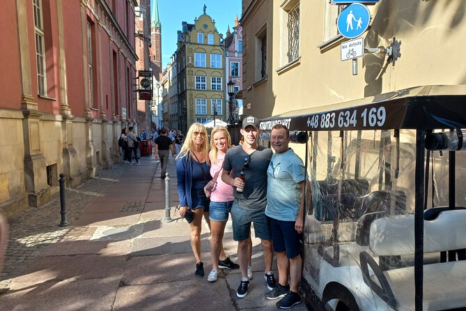 Gdansk: Private City Sightseeing Tour by Buggy/Cart LIVE GUIDED - What you get for $71.68 per person