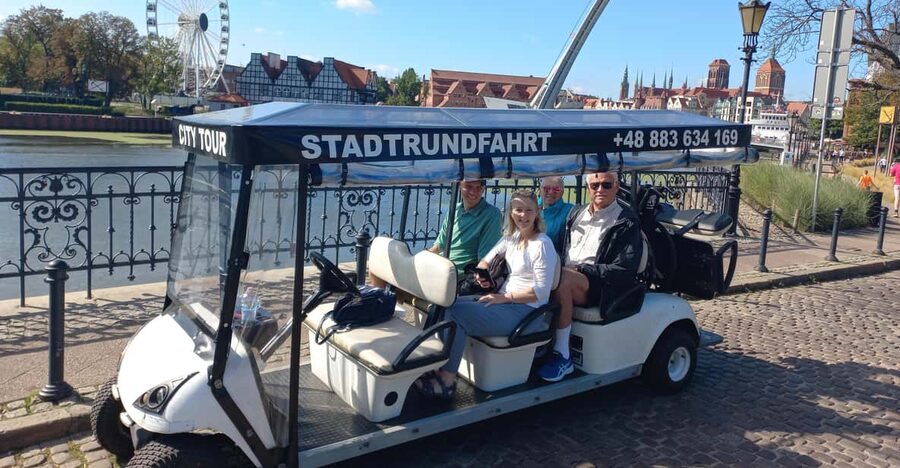 Gdansk: Private Top City Tour by Electric Cart & Live Guided - Gates, armour, and the medieval city center