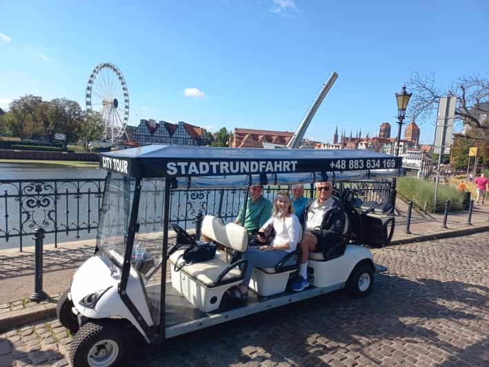 Gdansk: Private Top City Tour by Electric Cart & Live Guided - The Mill, market hall, and old-town contrasts