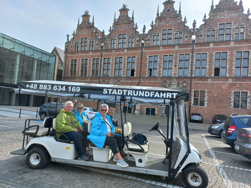 Gdansk: Private Top City Tour by Electric Cart & Live Guided - Neptune’s Fountain begins the old-city story