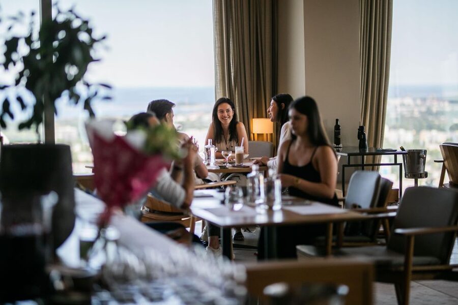 Gdańsk: Spanish Cuisine and City Views From the Top Floor - The 140-meter view is part of the meal