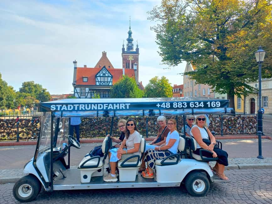Gdansk Top Beer & Highlights Tour by Golf Cart/Buggy - Pickup near Neptune’s Fountain
