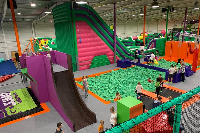 Great fun in GOjump MEGAPARK Kraków-Sikorki - 2 hours ticket - Age rules and supervision