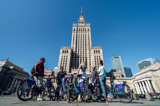 Half-Day Warsaw City Sightseeing Bike Tour for Small Group - The Palace of Culture and Science