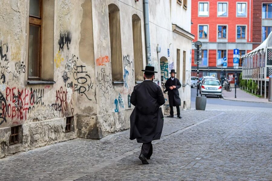 Jewish Krakow in German - Key points at a glance