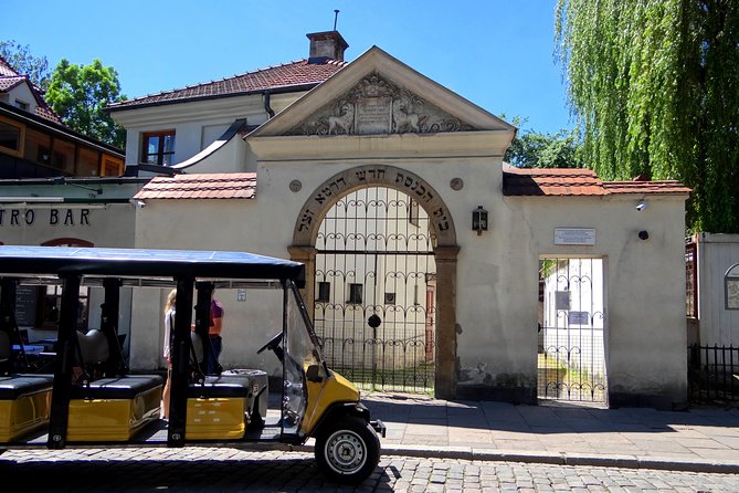 Kazimierz, Jewish Ghetto, Schindler's List story - Golf Cart Tour - Ghetto Heroes Square and the former Ghetto area