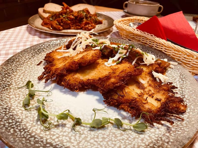 Krakow: 6-Course Full Polish Food Tour with Vodka Tasting - Pierogi with three different fillings