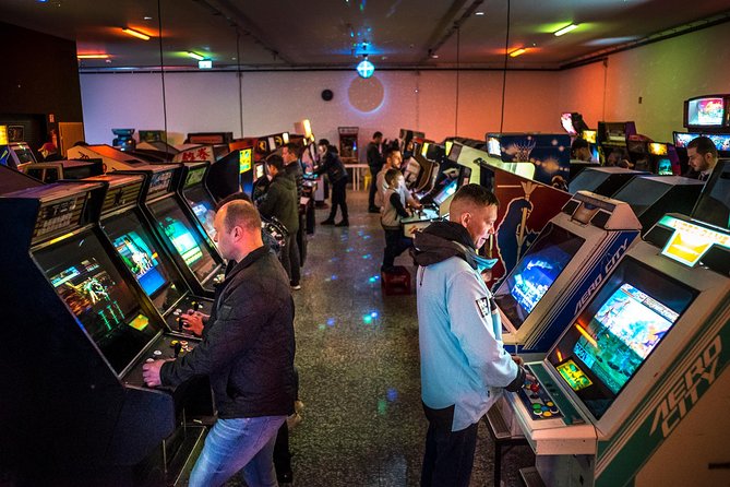 KRAKOW ARCADE MUSEUM - skip the line ticket with unlimited FREE PLAY - Entering Krakow Arcade Museum for a full afternoon