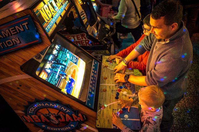 KRAKOW ARCADE MUSEUM - skip the line ticket with unlimited FREE PLAY - Pinball, dancing, driving, and shooters