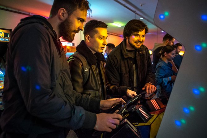 KRAKOW ARCADE MUSEUM - skip the line ticket with unlimited FREE PLAY - The classics: Pac-Man, Donkey Kong, and familiar faces