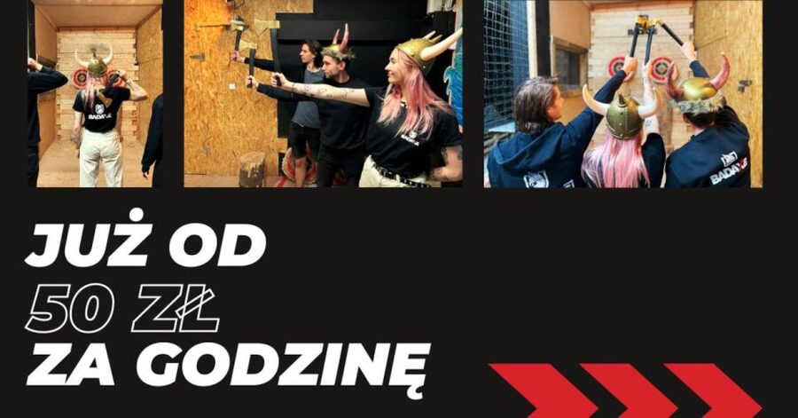 Krakow: Axe Throwing Fun - Practice time before the points games
