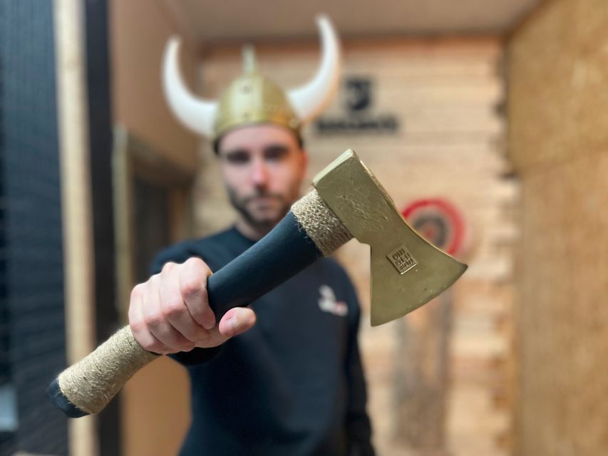 Krakow: Axe Throwing Fun - What the $69 price really buys you