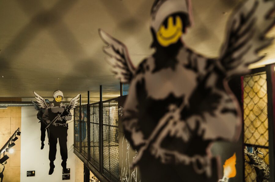 Krakow: Banksy Museum Entrance Ticket - Films, animation, and the changing pace of the visit