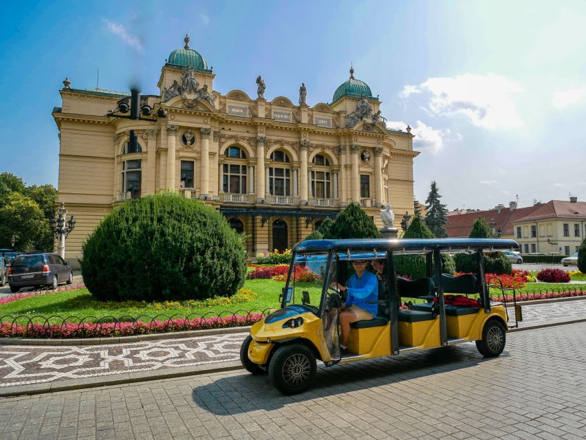 Krakow: City Sightseeing Tour by Electric Golf Cart - The audio guide and the human touch