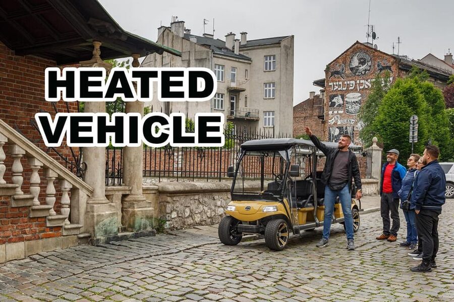 Krakow: Extended City Sightseeing Tour - Eco Buggy Golf Cart - From the Planty to Krakow’s medieval entrance