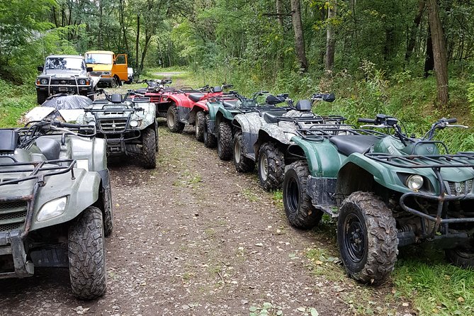 Krakow: Extreme Off-Road Quad Bike Tour with BBQ Lunch - Leaving Krakow for the wooded hills