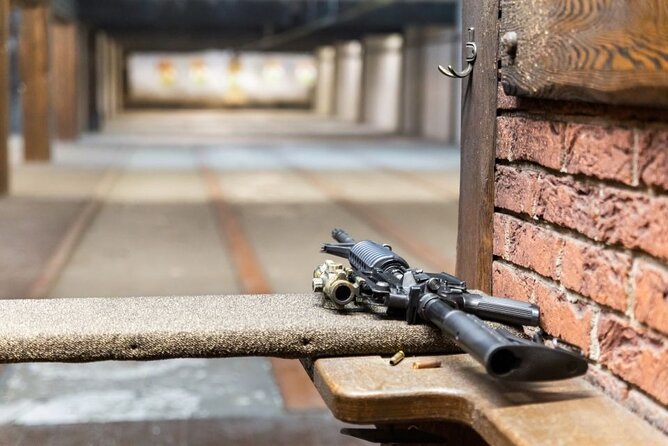 Krakow: Extreme Shooting Range with Hotel Pick-Up - Choosing guns from AK-47s to Glocks