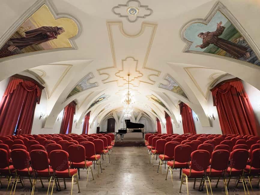Krakow: Frédéric Chopin Classical Music Candlelight Concert - Entering the Bernardine Monastery at Wawel