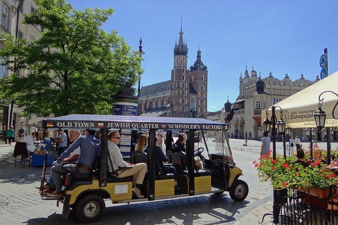 Krakow Grand City Tour by golf cart - All 3 districts - Why this is best on your first day
