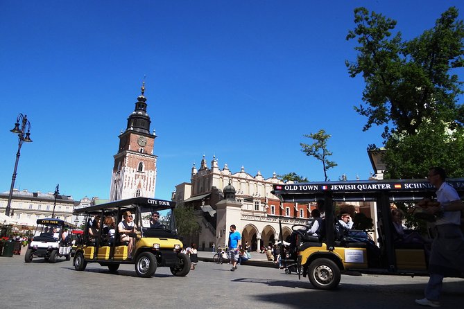 Krakow Grand City Tour by golf cart (private) - Plac Bohaterów Getta and the wartime story
