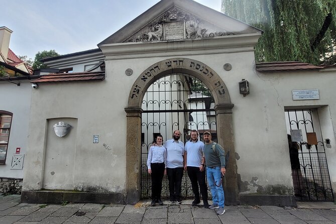 Krakow Jewish District Private Tour. Kazimierz and Jewish Ghetto - The ghetto wall fragment and Ghetto Heroes Square