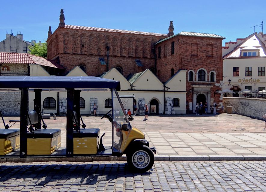 Krakow: Jewish Quarter and Former Ghetto Tour by Golf Cart - Schindler’s Factory, the tour’s most useful finish