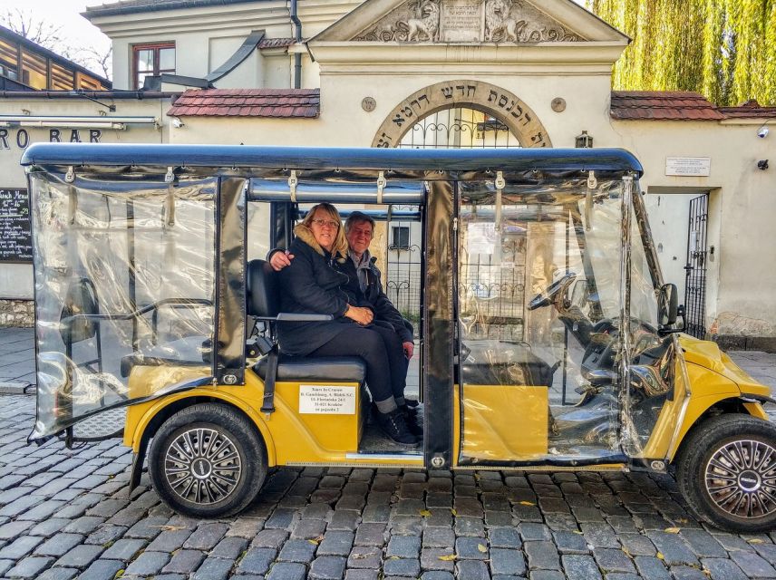 Krakow: Jewish Quarter and Ghetto Electric Golf Cart Tour - What the 90 minutes really gives you