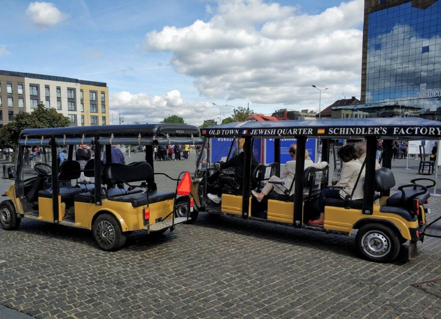 Krakow: Jewish Quarter and Ghetto Electric Golf Cart Tour - Comfort, mobility, and weather