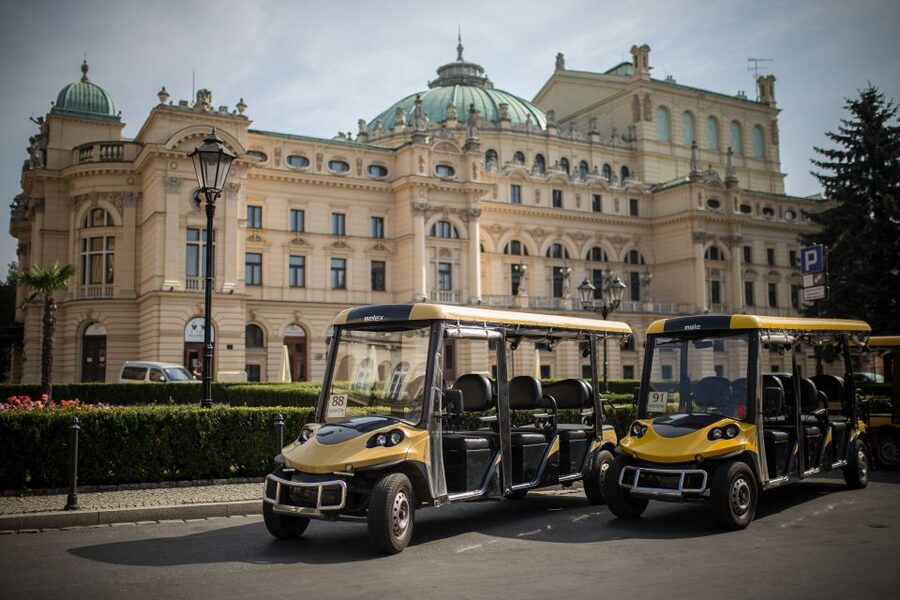 Krakow: Jewish Traces Private Electric Car Tour - The Audio Guide and Live Driver Difference
